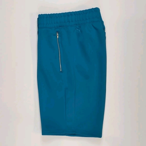 Puma x TMC Mens Size XL Hustle Way Bermuda Shorts Nipsey Hussle Teal 531215-01 - Picture 1 of 12